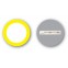 Ronde pin met contrastrand